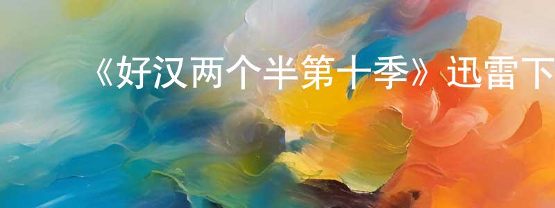 陈阿龙的动漫综艺大全,《好汉两个半第十季》迅雷下载/在线观看-都市情感-美剧天堂